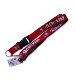 Aminco San Francisco 49ers Team Lanyard / Red