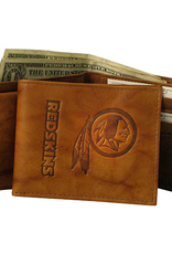 RICO INDUSTRIES Washington Redskins Vintage Leather Billfold Wallet