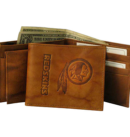 RICO INDUSTRIES Washington Redskins Vintage Leather Billfold Wallet