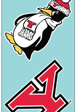 WINCRAFT Youngstown State Penguins 2-Pack 4x4 Decals