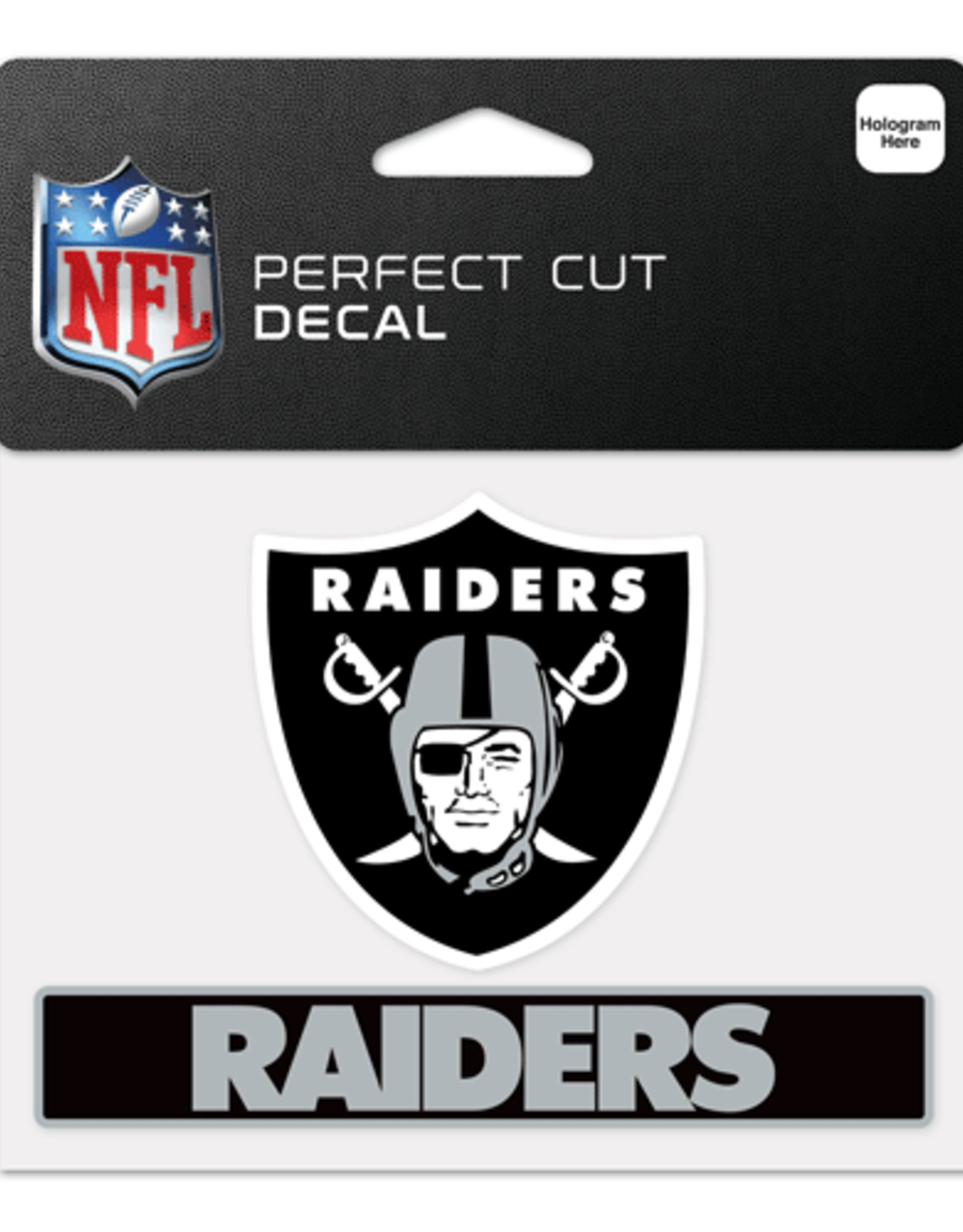 WINCRAFT Las Vegas Raiders 4x5 Perfect Cut Decals