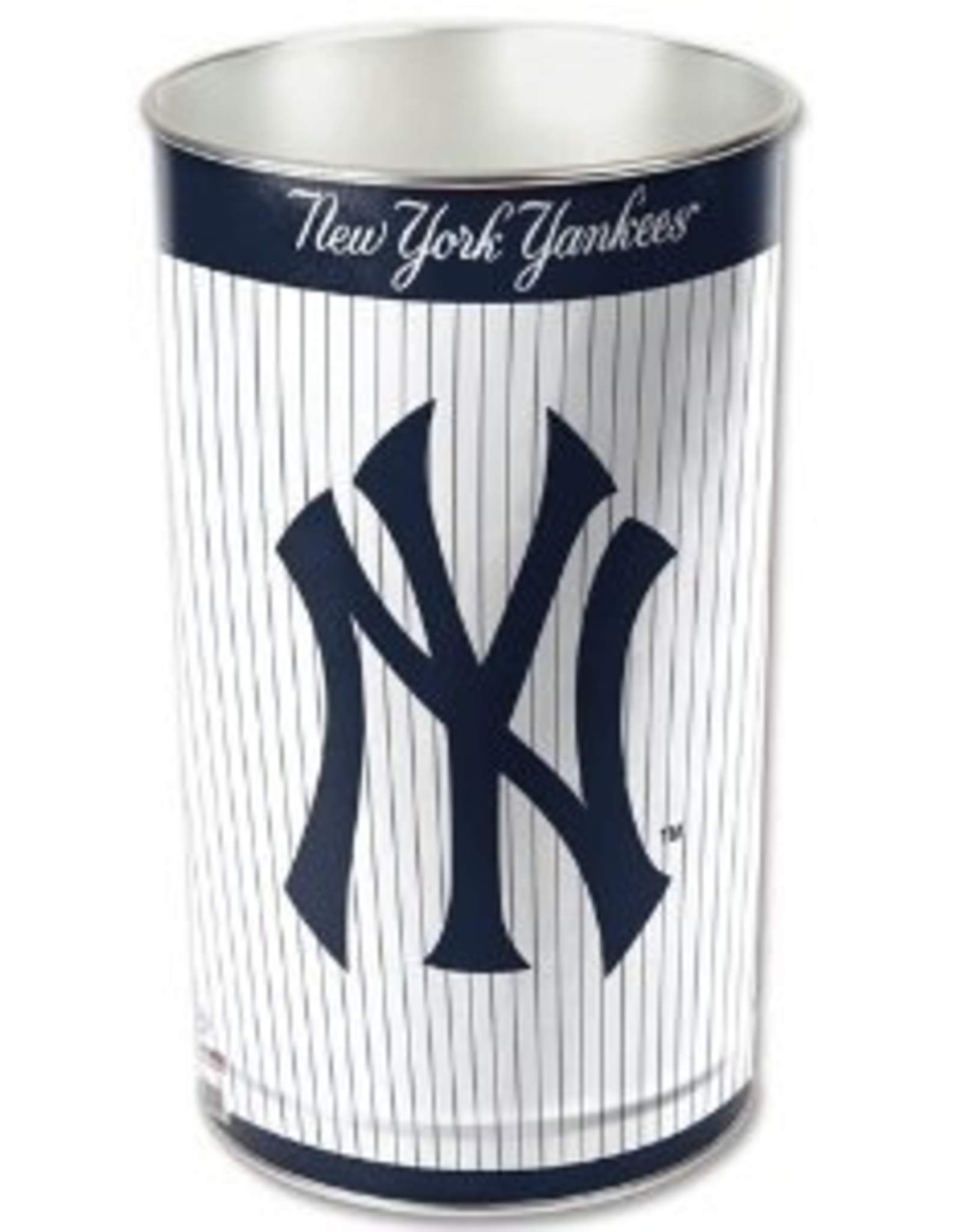 WINCRAFT New York Yankees Wastebasket - PIN STRIPE