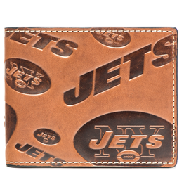 Jack Mason New York Jets Sideline Embossed Billfold Wallet