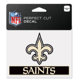 WINCRAFT New Orleans Saints 4x5 Perfect Cut Decals