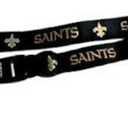 Aminco New Orleans Saints Team Lanyard / Black