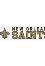 WINCRAFT New Orleans Saints 4x17 Perfect Cut Decals