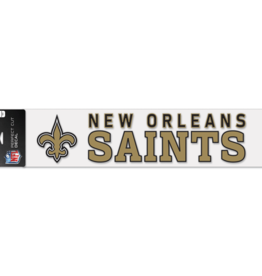 WINCRAFT New Orleans Saints 4x17 Perfect Cut Decals