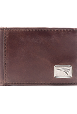 Jack Mason Patriots Legacy Flip Billfold Wallet