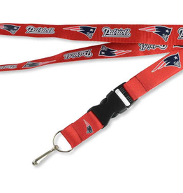 Aminco New England Patriots Team Lanyard / Red