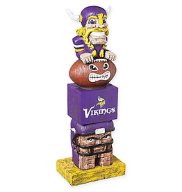 EVERGREEN Minnesota Vikings Tiki Totem