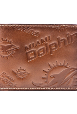 Jack Mason Miami Dolphins Sideline Embossed Billfold Wallet