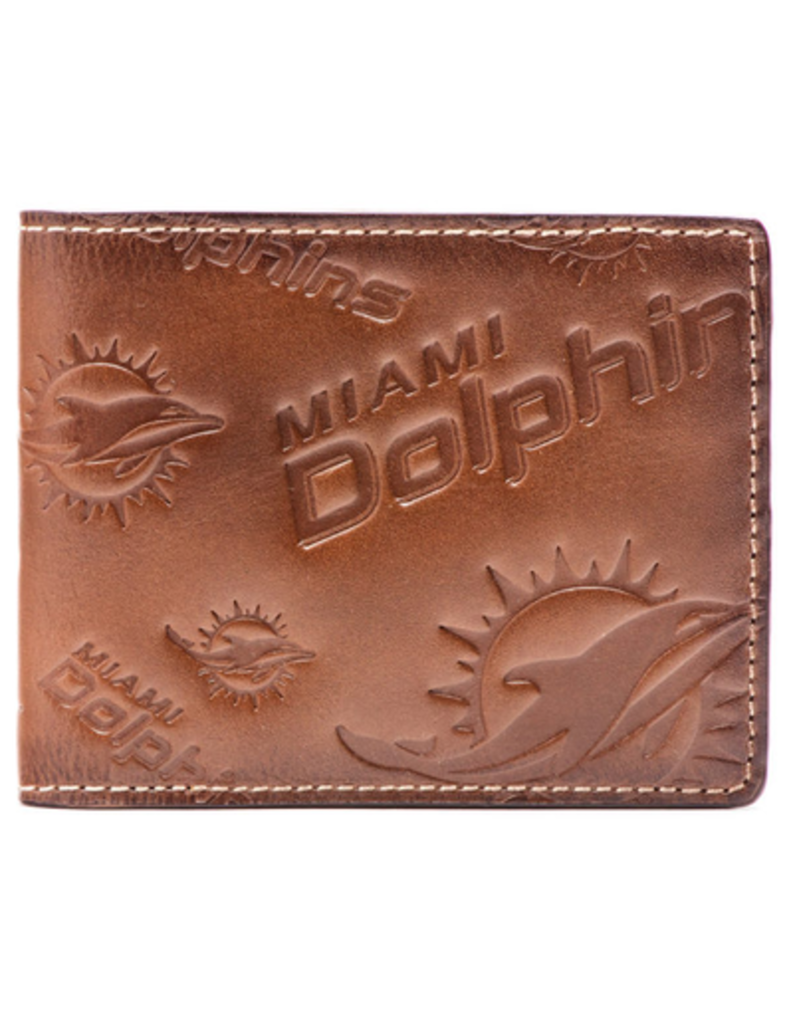 Jack Mason Miami Dolphins Sideline Embossed Billfold Wallet