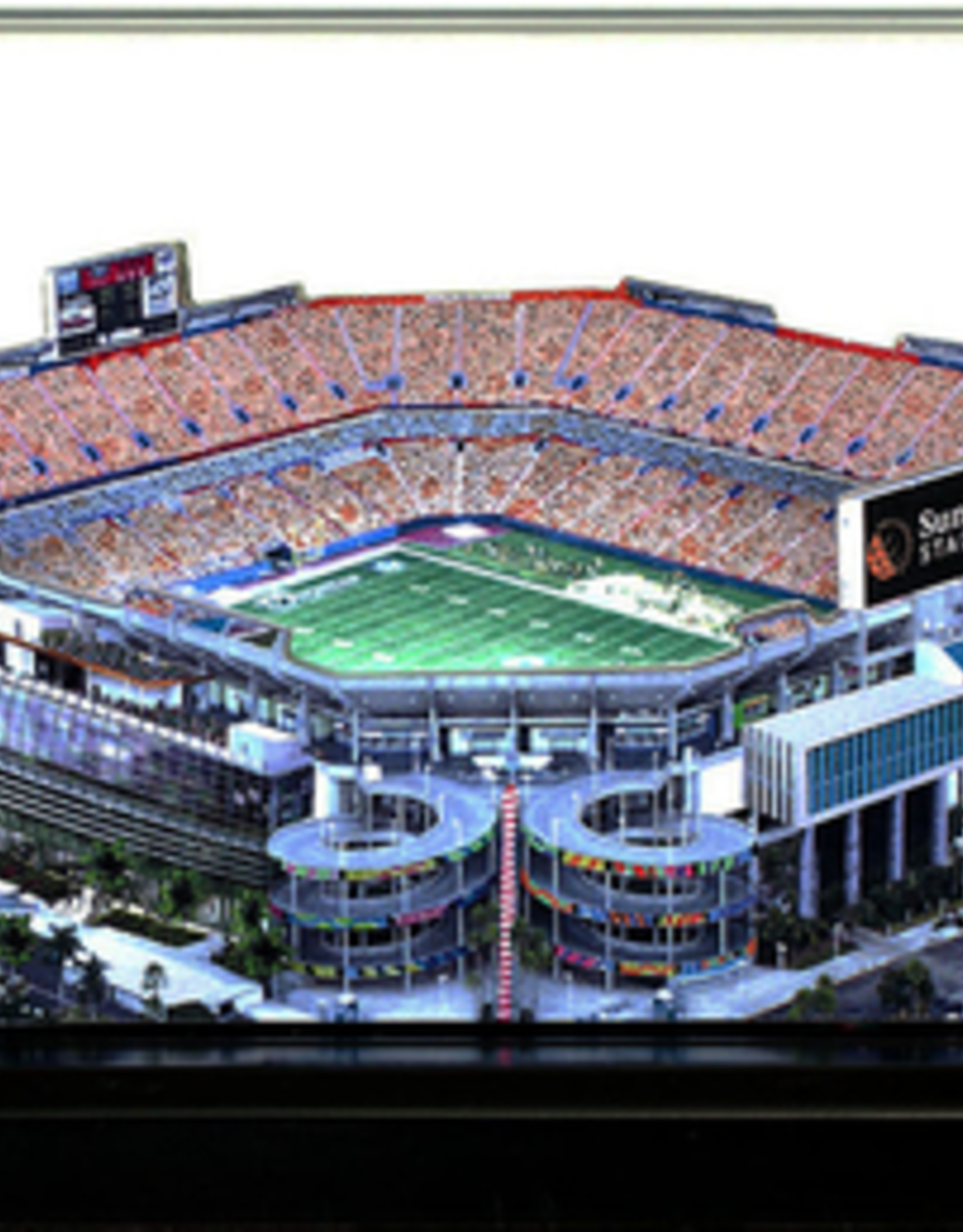 HOMEFIELDS Dolphins HomeField - Sun Life Stadium 19IN