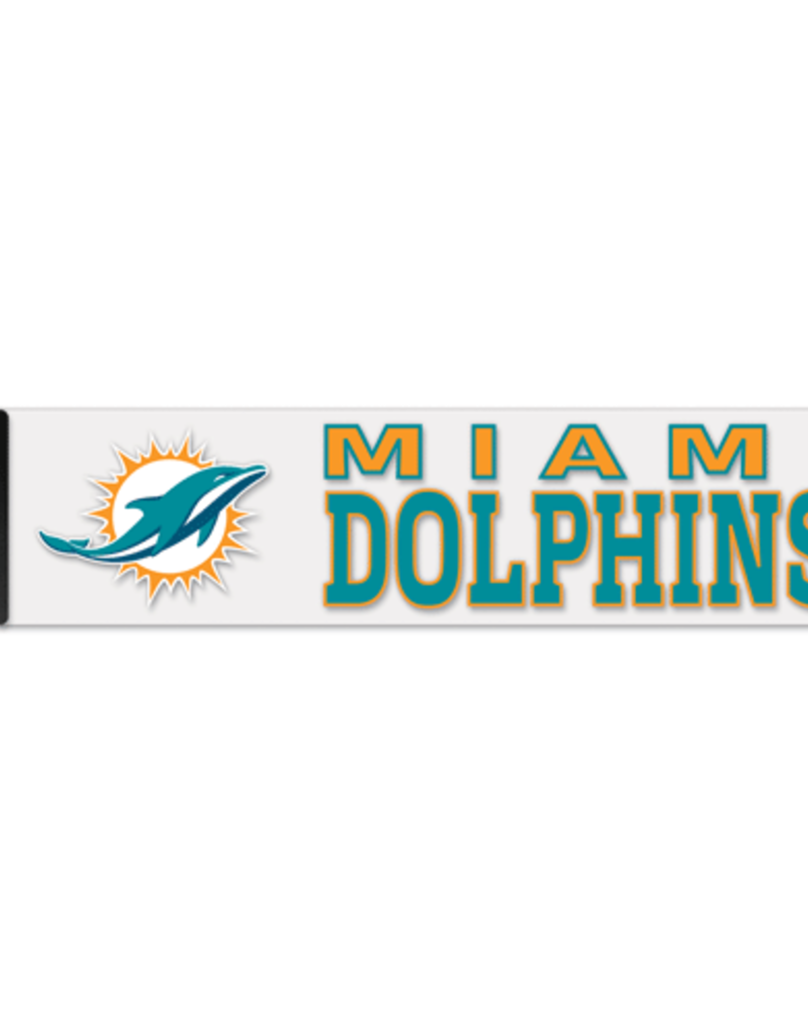 WINCRAFT Miami Dolphins 4x17 Perfect Cut Decals
