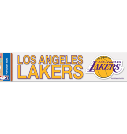 WINCRAFT Los Angeles Lakers 4x17 Perfect Cut Decals