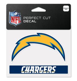 WINCRAFT Los Angeles Chargers 4x5 Perfect Cut Decals