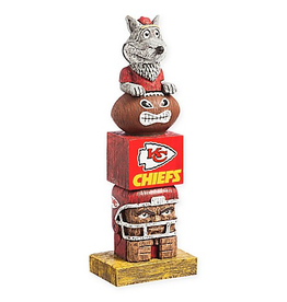 EVERGREEN Kansas City Chiefs Tiki Totem