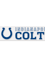 WINCRAFT Indianapolis Colts 4x17 Perfect Cut Decals