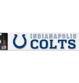 WINCRAFT Indianapolis Colts 4x17 Perfect Cut Decals