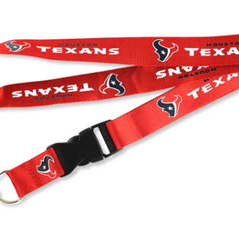 Aminco Houston Texans Team Lanyard / Red
