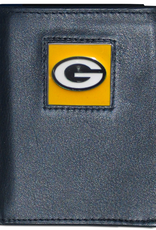 SISKIYOU GIFTS Green Bay Packers Executive Leather Trifold Wallet