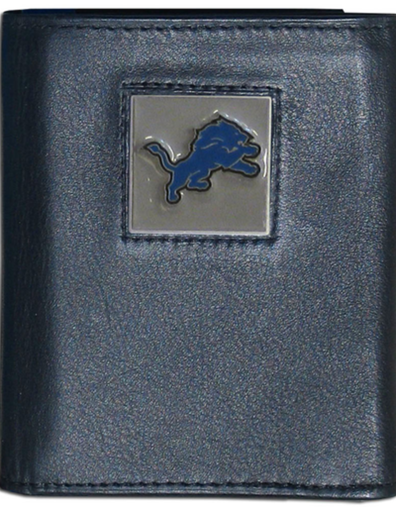 SISKIYOU GIFTS Detriot Lions Executive Leather Trifold Wallet