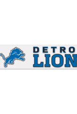 WINCRAFT Detriot Lions 4x17 Perfect Cut Decals