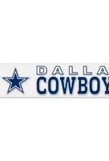 WINCRAFT Dallas Cowboys 4x17 Perfect Cut Decals