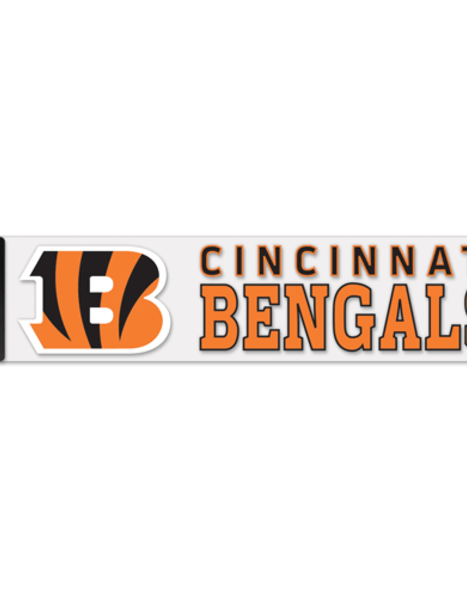 WINCRAFT Cincinnati Bengals 4x17 Perfect Cut Decals