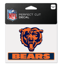 WINCRAFT Chicago Bears 4x5 Perfect Cut Decals