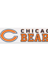 WINCRAFT Chicago Bears 4x17 Perfect Cut Decals