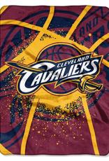 Northwest Cleveland Cavaliers 60x80 Slant Royal Plush Blanket