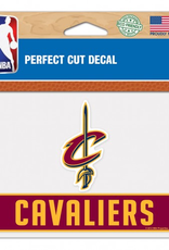 WINCRAFT Cleveland Cavaliers 4x5 Perfect Cut Decals