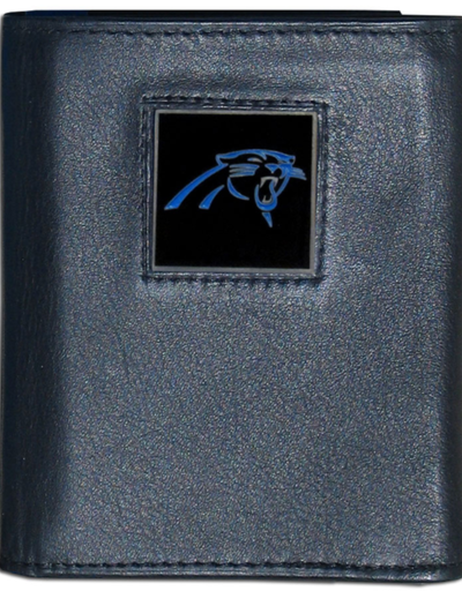 SISKIYOU GIFTS Carolina Panthers Executive Leather Trifold Wallet