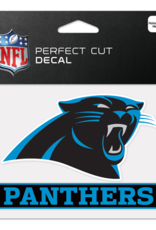 WINCRAFT Carolina Panthers 4x5 Perfect Cut Decals