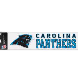 WINCRAFT Carolina Panthers 4x17 Perfect Cut Decals