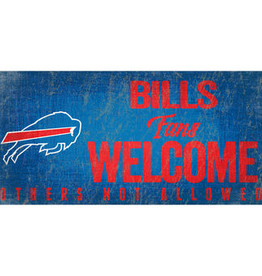 FAN CREATIONS Buffalo Bills Fans Welcome Wood Sign