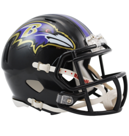 RIDDELL Baltimore Ravens Mini Speed Helmet