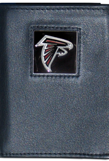SISKIYOU GIFTS Atlanta Falcons Executive Leather Trifold Wallet