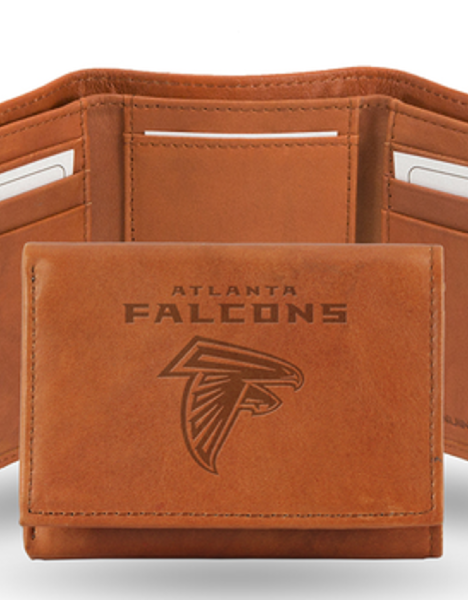 RICO INDUSTRIES Atlanta Falcons Vintage Leather Trifold Wallet