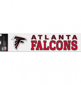 WINCRAFT Atlanta Falcons 4x17 Perfect Cut Decals