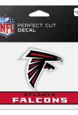 WINCRAFT Atlanta Falcons 4x5 Perfect Cut Decals