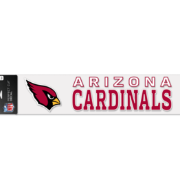 WINCRAFT Arizona Cardinals 4x17 Perfect Cut Decals