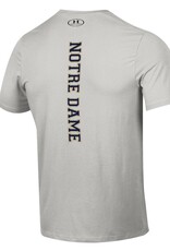 Under Armour Notre Dame Fighting Irish Men's Grey IRISH Performance SS Tee