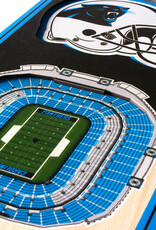 YOU THE FAN Carolina Panthers 3D StadiumView 6x19 Banner