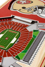 YOU THE FAN San Francisco 49ers 3D StadiumView 6x19 Banner