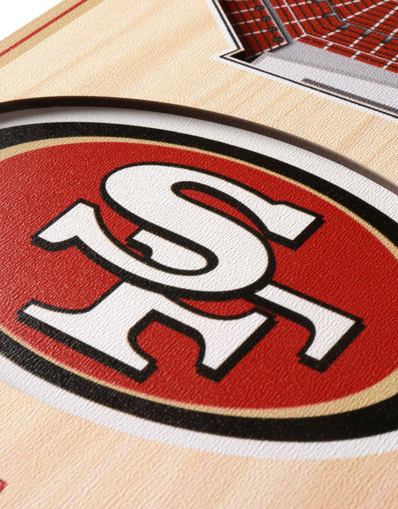 YOU THE FAN San Francisco 49ers 3D StadiumView 6x19 Banner