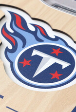 YOU THE FAN Tennessee Titans 3D StadiumView 6x19 Banner