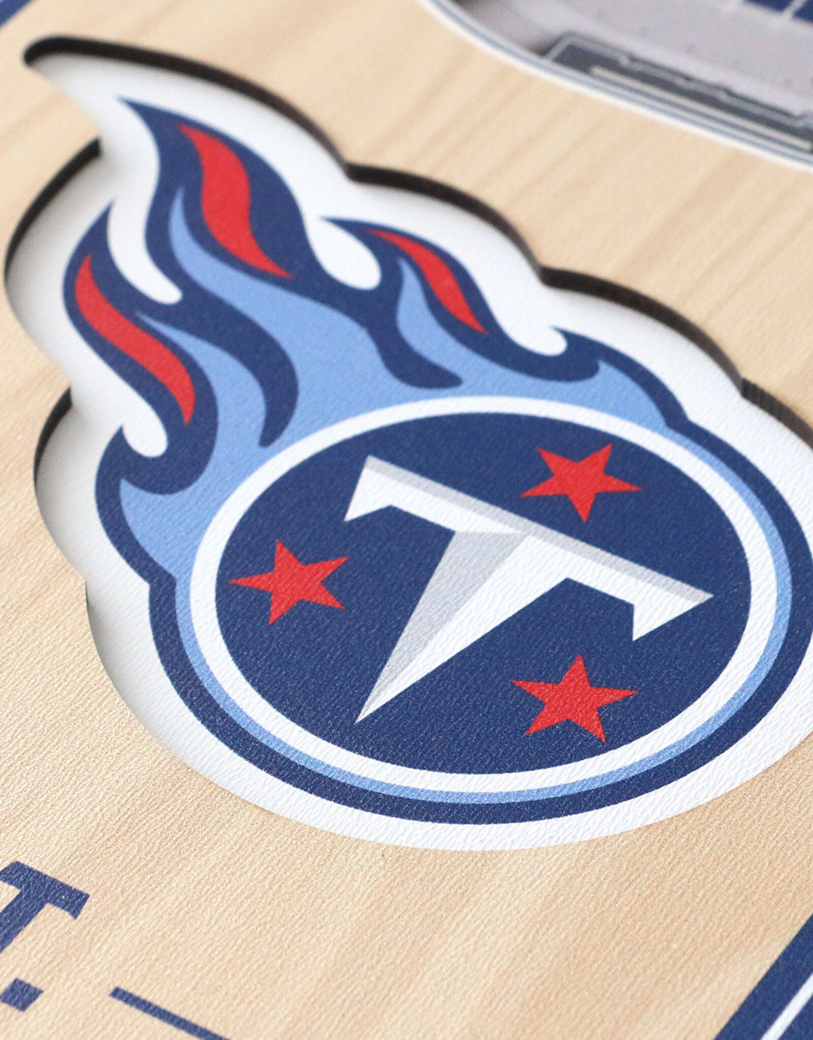 YOU THE FAN Tennessee Titans 3D StadiumView 6x19 Banner
