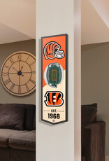 YOU THE FAN Cincinnati Bengals 3D StadiumView 6x19 Banner